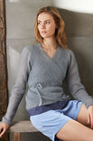 Lana Grossa GILET CROISÉ Silkhair
