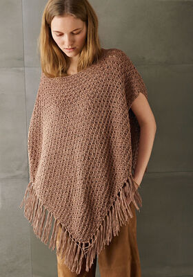 PONCHO Linarte de Lana Grossa