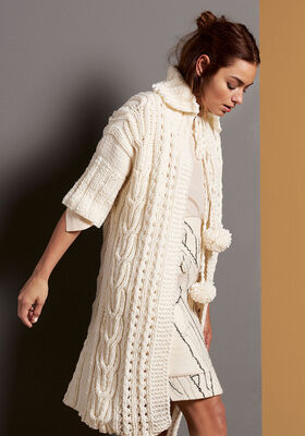 GILET LONG Mille II de Lana Grossa