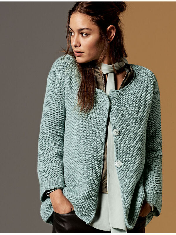 Lana Grossa GILET Cool Wool Melange