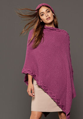 PONCHO Bingo de Lana Grossa