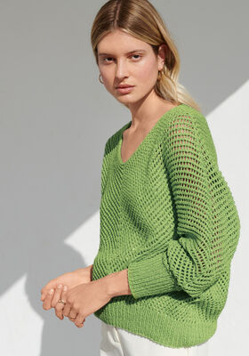 PULL Alta Moda Cotolana de Lana Grossa