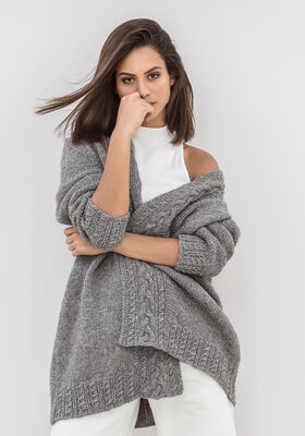 CARDIGAN Alta Moda Alpaca de Lana Grossa