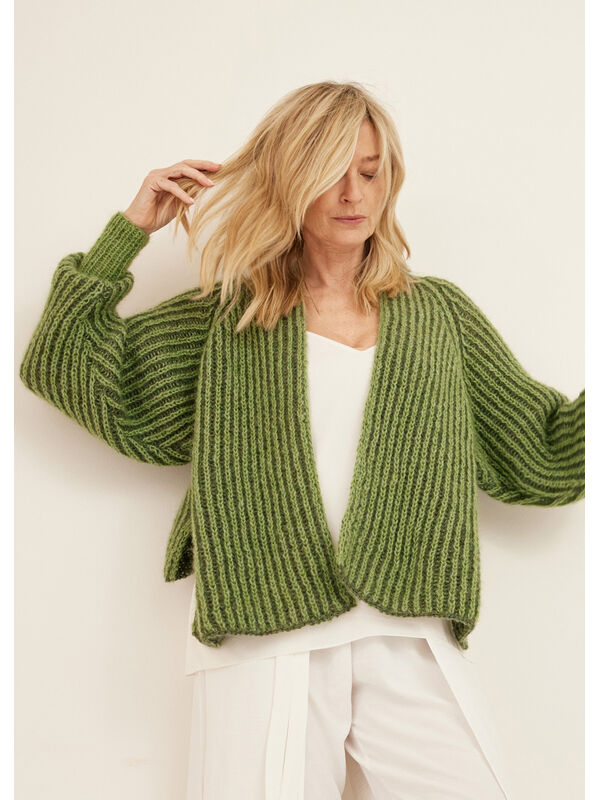 Lana Grossa GILET Silkhair & Ecopuno