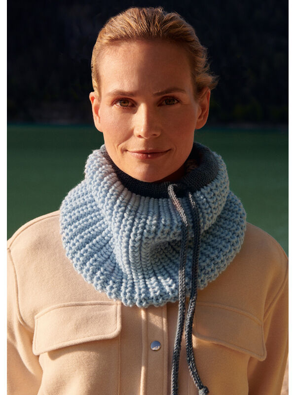 Lana Grossa ÉCHARPE TUBE Superbingo & Cool Wool Big