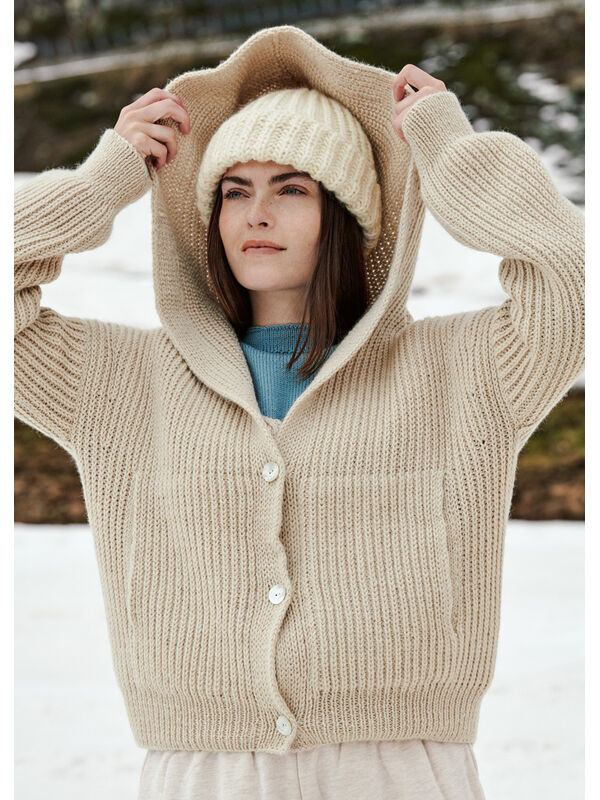 Lana Grossa GILET Landlust Alpaka Merino 100