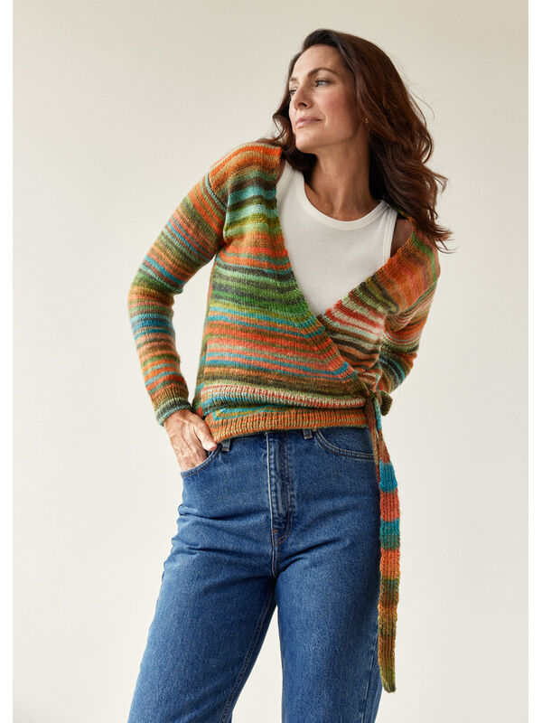 Lana Grossa GILET CROISE-COEUR Colorissimo 2