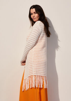 CARDIGAN Linissimo de Lana Grossa