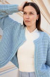 Lana Grossa GILET Cool Wool & Alta Moda Cashmere 16 & Silkhair