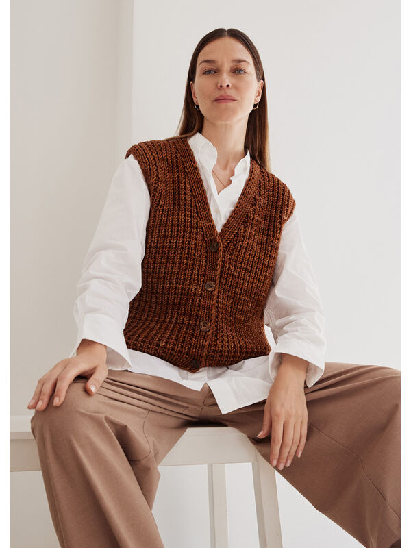 Lana Grossa VESTE Vintage Superchunky