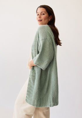 CARDIGAN Setasuri de Lana Grossa