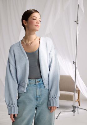 CARDIGAN Promessa de Lana Grossa