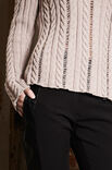 Lana Grossa PULL TORSADÉ Cool Wool