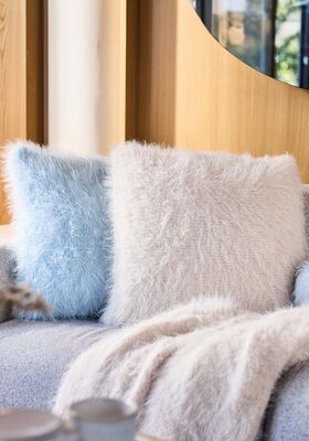 DEUX HOUSSES DE COUSSIN Basta de Lana Grossa