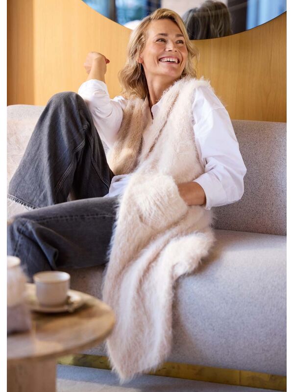 Lana Grossa GILET LONG Basta