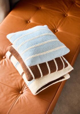 2 HOUSSES DE COUSSIN Brigitte No. 2 de Lana Grossa