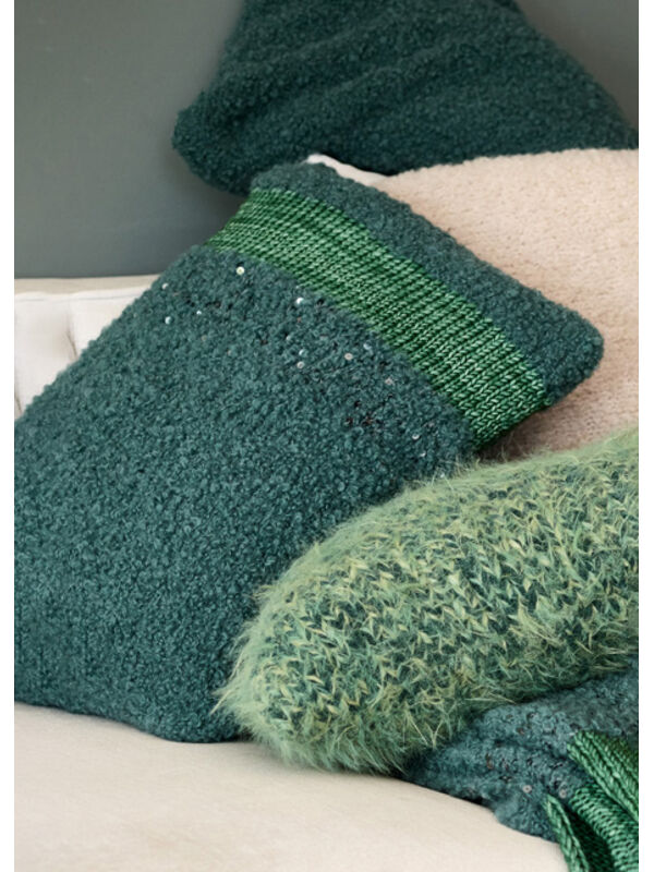 Lana Grossa HOUSSE DE COUSSIN Orsetto, Cosmo & Vintage Superchunky