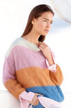 Lana Grossa PULL EN MOTIF CÔTELÉ DÉCALÉ Silkhair