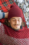 Lana Grossa BONNET HOMME DOUBLÉ Alta Moda Alpaca