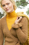 Lana Grossa GILET CROISÉ Alta Moda Alpaca