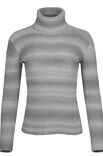 Lana Grossa PULL EN FAUSSES CÔTES ANGLAISES Cashmere 16 Fine Dégradé