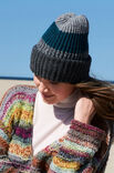 Lana Grossa BONNET EN CÔTES ANGLAISES Cashmere 16 Fine