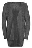 Lana Grossa GILET LONG EN MOTIF TORSADÉ AVEC COL CHÂLE Brigitte No. 2