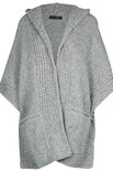 Lana Grossa PONCHO À CAPUCHE Lala Berlin Lovely Cotton