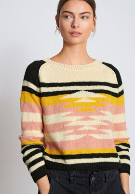 PULL RAGLAN Ecopuno de Lana Grossa