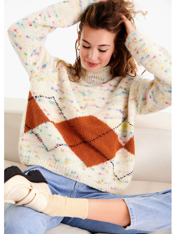 Lana Grossa PULL Lala Berlin Lovely Cotton Inserto & Brigitte No. 2