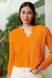 Lana Grossa CARDIGAN EN MOTIF AJOURÉ Ecopuno