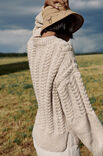 Lana Grossa PULL EN MOTIF TORSADÉ ·Alta Moda Alpaca