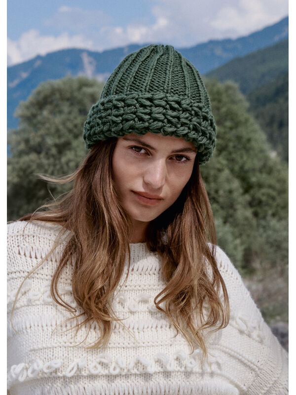 Lana Grossa BONNET Brigitte No. 5 Nature