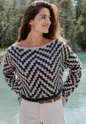 PULL Lala Berlin Lovely Cotton de Lana Grossa