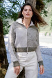 Lana Grossa GILET Natural Alpaca Pelo