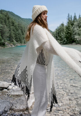 CAPE Mohair Moda & Cool Merino de Lana Grossa