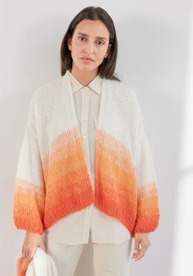 CARDIGAN Setasuri de Lana Grossa