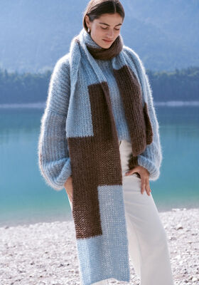 ÉCHARPE Mohair Moda de Lana Grossa