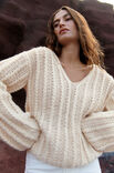 Lana Grossa PULL EN MOTIF TORSADÉ Setasuri & Ecopuno