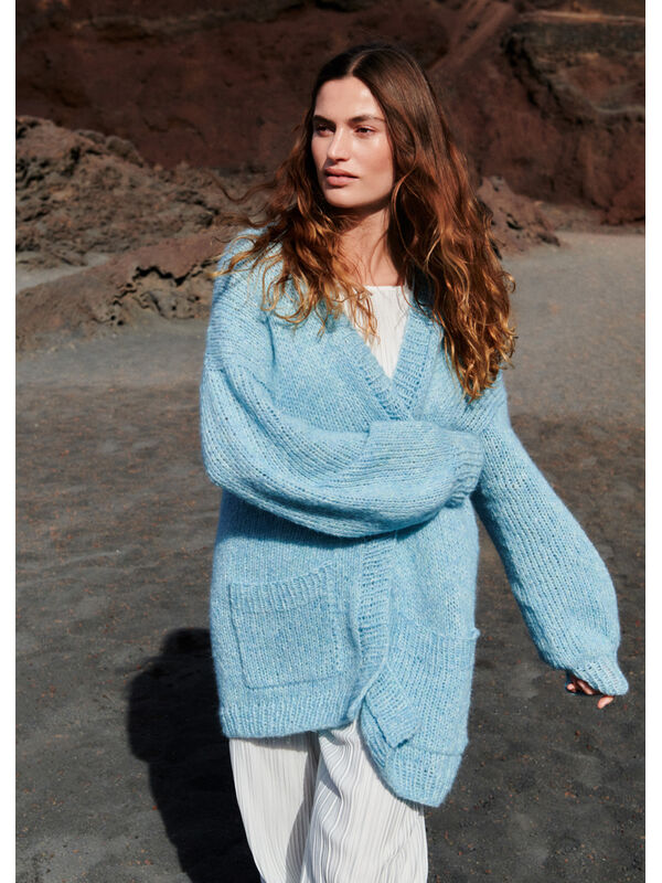 Lana Grossa CARDIGAN TRICOTÉ DE HAUT EN BAS Bella