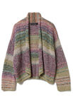 Lana Grossa CARDIGAN EN MOTIF CÔTELÉ Mosaico