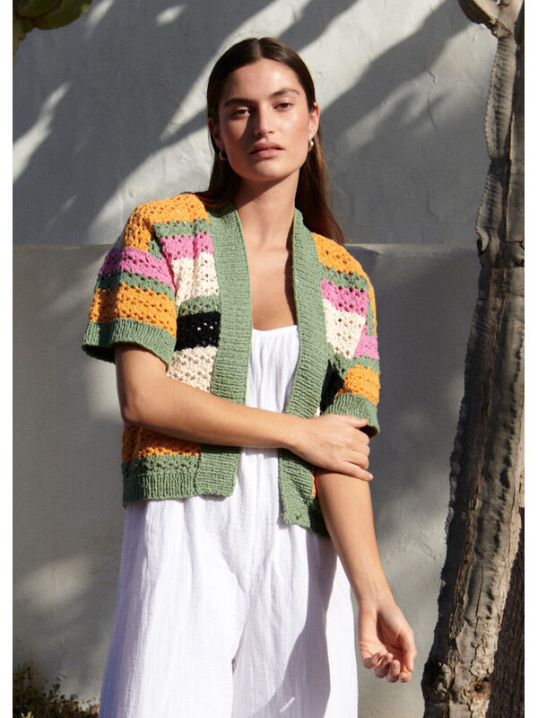 Lana Grossa GILET Riccio & Promessa