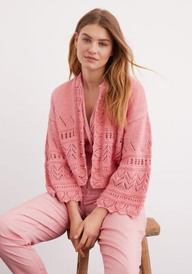 CARDIGAN Linarte de Lana Grossa