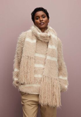 ÉCHARPE RAYÉE Basta & Cool Merino Big de Lana Grossa