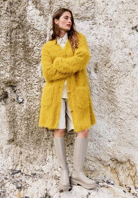 GILET LONG Basta de Lana Grossa