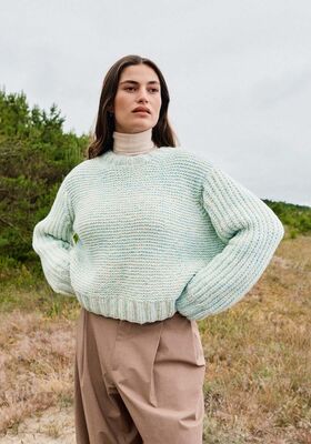 PULL COURT Twinny de Lana Grossa