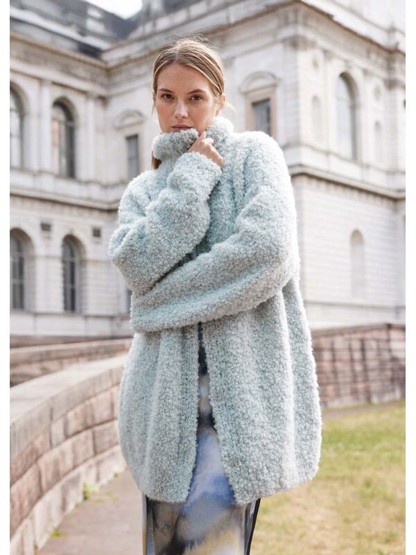 Lana Grossa VESTE LONGUE Orsetto