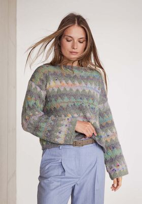 PULL Brigitte No. 2 & Cassata de Lana Grossa