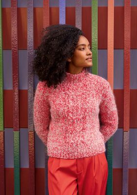 PULL Brigitte No. 2 & Mohair Moda de Lana Grossa