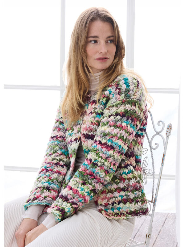 Lana Grossa GILET Crazy